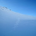 Einsamkeit hat auch seine schönen Seiten :-) Nordgrat-Osthang mit super Schnee
