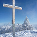 Ein neues Gipfelkreuz, inkl. Gipfelbuch, auf dem Schnebelhorn!
