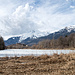 Auch dieses Jahr ist der Lac du Mont d'Orge im März noch zugefroren