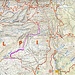 Cartina della zona del Monte Sella, Alto di Sella...