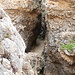 Miġra l-Ferħa - Nah der Küste mündet seitlich die schmale Schlucht ein, die wir im Abstieg zuvor umgangen haben.