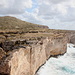Miġra l-Ferħa - Ausblick vom Klippenrand auf den sich südlich anschließenden Küstenabschnitt.