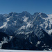 Sommets frontaliers du Massif du Mont-Blanc avec le Tour Noir (3800m)