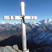 Gipfel Schwarzhorn - Mattertal