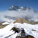 Gipfel Mont Avril - Grand Combin