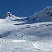 Aufstieg über den Homattu Gletscher