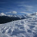 Blick beim Aufstieg zum Simmering zu den Stubaier Alpen