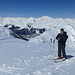 Blick Richtung Davos und Parsenn