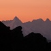 Sonnenuntergang Mont Dolet Gruppe