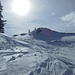 Winteridylle - hier beim Abstieg von der Scharte am Teufelstättkopf