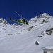 Einzig die Heli-Skiler sind am agieren hier...