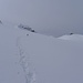 Die Hütte im Blick