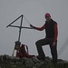 Allerbestes Gipfelwetter für den Wipfelschuss..
