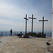 Tre Croci - die 3 Kreuze auf der Terrasse vor dem Faro