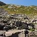 Blick zurück aus der Mulde der Zota grande.