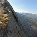 Pizzo dei Tirz: Cima occidentale. Steil abfallende felsige Ostseite