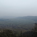 Ausblick vom Schleitheimer Randenturm auf Beggingen und die höchsten Randenhöhen