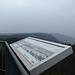 Auf dem Hagenturm informierte ich mich schon mal, welche Alpengipfel man von hier oben -bei entsprechend günstigen Witterungsverhältnissen- sieht bzw. sehen könnte 