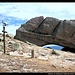 Felsentor am Auf- bzw. Abstieg des Urbión, Picos de Urbión, Spanien