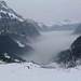 noch ist es weit - das Grosstal (Isenthal) unter der Nebeldecke