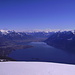 Il lato N del lago Maggiore e le Alpi Lepontine