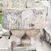 Tarxien - Zu den bekanntesten Objekten der Tempelanlage gehört die Beinpartie der Kolossalstatue "Magna Mater".