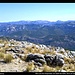 Blick zum Pico Empanadas vom Gipfel des Gilillo, Sierra de Cazorla, Spanien
