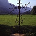 Croce in ferro battuto presso Saint-Agnan-en-Vercors.