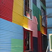 die berühmten farbigen Fassaden in La Boca