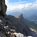 Südwestgrat des Civetta,3220m, mit Cima de Gasperi, 2994m,im Bildmitte.