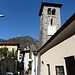 Nobiallo: la chiesa parrocchiale dei Santi Bartolomeo e Nicolò. Il campanile del XIII secolo pende così fin dalla costruzione.