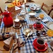 herrlich wohlschmeckendes Frühstück bei Marisa Viviani-Chinotti in Cabbio