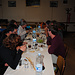 6. Tag: Talosio (1225 m) im Valle Ribordone. Hier tafelten alle GTA-Wanderer gemeinsam an einem Tisch in der kleine Bar in Ortsmitte.