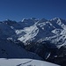 Ein Gebirge für sich ist der Grand Combin und seine Trabanten. Dabei steht der Grand Combin de Grafeneire (4314m) im Zentrum.<br /><br />Links ist der Tournelon Blanc (3700m), rechts vor dem Grafeneire stehen der Petit Combin (3663m) und der Combin de Corbassière (3716m).