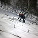 Salendo i pendii del Gambarogno, versante nord occidentale, qui neve ancora buona