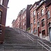 schöne Treppenstrasse beim Aufstieg zum Mémorial interallié,garantiert autofrei