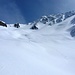 Gesamtsituation bei der Alp Rossboden mit Sicht zum Rossbodenstock