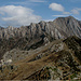 Monte Altissimo e la cresta degli Uncini,visti dal crinale fra il Monte Carchio e il monte Focoraccia...