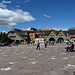 La piazza principale nel centro di Bariloche
