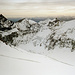 Blick in die vielgipfelige Bergwelt Graubündens bis zur Bernina.