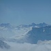 Durchschau zu den Stubaier und Ötztaler Alpen