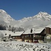 Engelberg tief verschneit mit Nünalphorn und Widderfeldstock