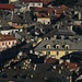 Blick vom Calvario auf die Dächer der Altstadt von Domodossola.