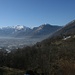 Ausblick ins Valle d'Ossola von Trontana aus.