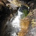 Wasserfall in der Schlucht