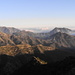 Stimmungsvoll: Die Berge der Sierra Almijara in der Abendsonne. In der hinteren Reihe rechts der [http://www.hikr.org/tour/post11934.html Fuerte]