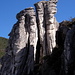 Interessante Felsformationen unterhalb des Puerto Blanquillo
