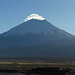 nur eine Wolke, die letzte Eruption am Parinacota fand vor ca. 300 Jahren statt