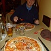 Abends bei leckerster Pizza in Gardone...