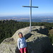 Am Gipfelkreuz des Pic St. Guiral (1366 m)